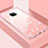 Silicone Frame Mirror Case Cover M01 for Huawei Mate 20 Pro Rose Gold