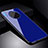 Silicone Frame Mirror Case Cover M01 for Huawei Mate 30 5G Blue