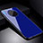 Silicone Frame Mirror Case Cover M01 for Huawei Mate 30 Pro 5G Blue