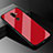 Silicone Frame Mirror Case Cover M01 for Nokia 7 Plus Red