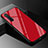Silicone Frame Mirror Case Cover M01 for Realme X3 SuperZoom Red