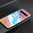 Silicone Frame Mirror Case Cover M01 for Samsung Galaxy S10 5G SM-G977B Colorful