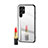 Silicone Frame Mirror Case Cover M01 for Samsung Galaxy S22 Ultra 5G