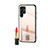 Silicone Frame Mirror Case Cover M01 for Samsung Galaxy S22 Ultra 5G