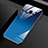 Silicone Frame Mirror Case Cover M01 for Samsung Galaxy S9 Blue