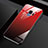 Silicone Frame Mirror Case Cover M01 for Samsung Galaxy S9 Red