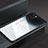 Silicone Frame Mirror Case Cover M02 for Apple iPhone 14 Gray