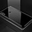 Silicone Frame Mirror Case Cover M02 for Huawei Honor 8X Black