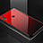 Silicone Frame Mirror Case Cover M02 for Huawei Honor V10 Lite Red