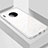 Silicone Frame Mirror Case Cover M02 for Huawei Mate 30 5G White
