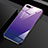 Silicone Frame Mirror Case Cover M02 for Oppo A12e Clove Purple