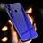 Silicone Frame Mirror Case Cover M03 for Huawei Honor 10 Lite Blue