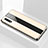 Silicone Frame Mirror Case Cover M03 for Huawei P20 Gold