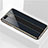 Silicone Frame Mirror Case Cover M03 for Oppo A12e Black