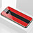 Silicone Frame Mirror Case Cover M03 for Samsung Galaxy Note 8 Duos N950F Red