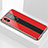 Silicone Frame Mirror Case Cover M03 for Xiaomi Mi Mix 3 Red