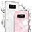 Silicone Frame Mirror Case Cover M04 for Samsung Galaxy Note 8 Duos N950F