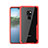 Silicone Frame Mirror Case Cover M05 for Huawei Mate 20 Red