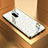 Silicone Frame Mirror Case Cover M05 for Samsung Galaxy S9 Silver