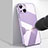 Silicone Frame Mirror Case Cover M09 for Apple iPhone 14