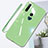 Silicone Frame Mirror Case Cover T01 for Huawei Honor 20 Lite Green