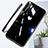 Silicone Frame Mirror Case Cover T01 for Huawei Honor 20 Pro Black