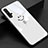 Silicone Frame Mirror Case Cover T01 for Huawei Honor 20 White