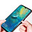 Silicone Frame Mirror Case Cover T01 for Huawei Mate 20 X 5G