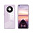 Silicone Frame Mirror Case Cover T01 for Huawei Mate 40 Clove Purple