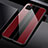 Silicone Frame Mirror Case Cover T01 for Huawei Nova 6 SE Red