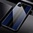 Silicone Frame Mirror Case Cover T01 for Huawei Nova 7i Blue
