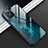 Silicone Frame Mirror Case Cover T01 for Huawei Nova 8 SE 5G Cyan
