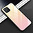 Silicone Frame Mirror Case Cover T01 for Huawei Nova 8 SE 5G Yellow