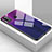 Silicone Frame Mirror Case Cover T01 for Huawei P Smart (2020) Purple