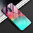 Silicone Frame Mirror Case Cover T01 for OnePlus 8 Cyan
