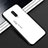Silicone Frame Mirror Case Cover T01 for OnePlus 8 White