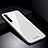 Silicone Frame Mirror Case Cover T01 for Oppo A91 White