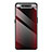Silicone Frame Mirror Case Cover T01 for Samsung Galaxy A90 4G Red