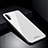 Silicone Frame Mirror Case Cover T01 for Samsung Galaxy Note 10 Plus White