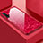 Silicone Frame Mirror Case Cover T03 for Huawei Nova 5 Red