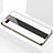 Silicone Frame Mirror Case Cover T04 for Oppo RX17 Neo White