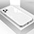 Silicone Frame Mirror Case Cover T05 for Apple iPhone 11 Pro Max White