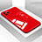 Silicone Frame Mirror Case Cover T05 for Apple iPhone 11 Pro Red