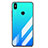 Silicone Frame Mirror Gradient Case Cover for Xiaomi Mi 6X Sky Blue