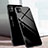 Silicone Frame Mirror Rainbow Gradient Case Cover for Apple iPhone 11 Black