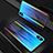 Silicone Frame Mirror Rainbow Gradient Case Cover for Apple iPhone Xs