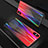 Silicone Frame Mirror Rainbow Gradient Case Cover for Apple iPhone Xs