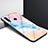 Silicone Frame Mirror Rainbow Gradient Case Cover for Huawei Enjoy 10 Plus Orange