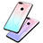 Silicone Frame Mirror Rainbow Gradient Case Cover for Huawei Enjoy 7S