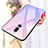 Silicone Frame Mirror Rainbow Gradient Case Cover for Huawei G10